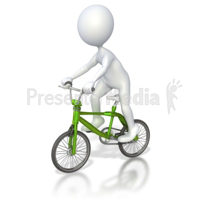 Stick Figure Bike