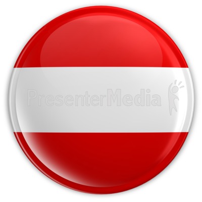 Austria Flag Button