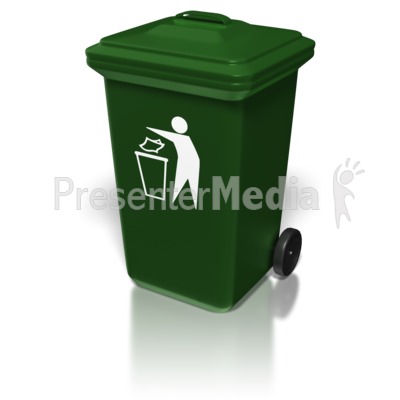 Green Bin Clipart