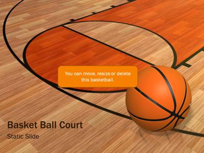 Animated Basketball Court