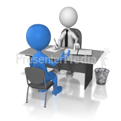 One On One Interview Great Powerpoint Clipart For