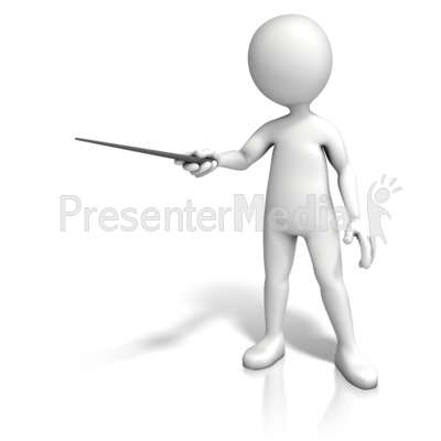 Figure Pointer Side - Presentation Clipart - Great Clipart for ...